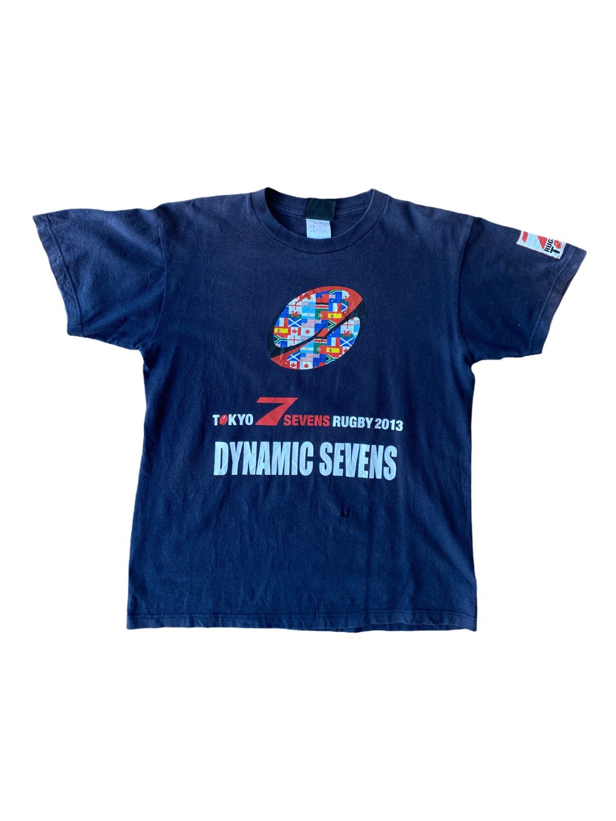 Canterbury of New Zealand × MLB × Vintage Vintage Sevens Rugby 2013 Tokyo Tee Size US M / EU 48-50 / 2 - 1 Thumbnail