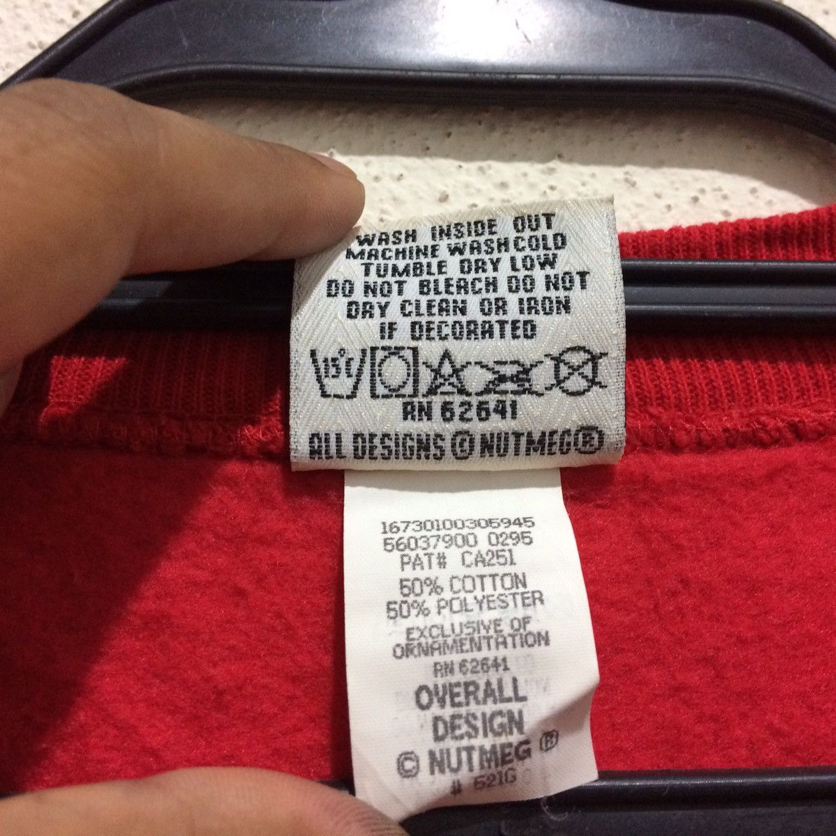 NHL RED WINGS Detroit Detroit Michigan Nhl Hockey made in USA Size US L / EU 52-54 / 3 - 5 Thumbnail