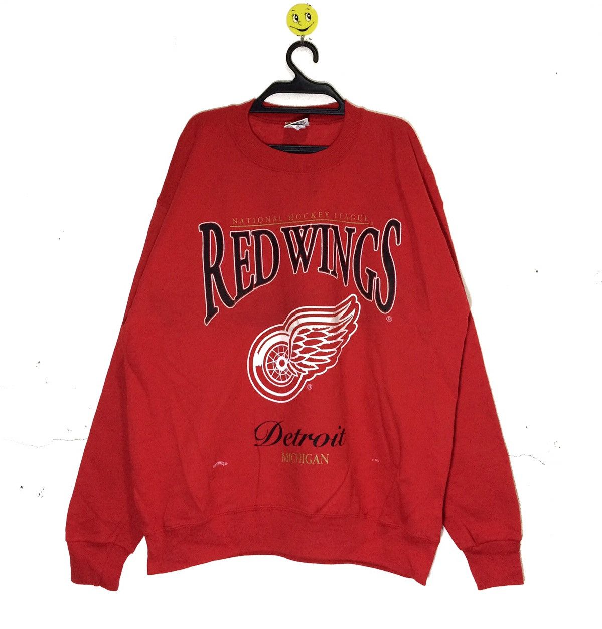 NHL RED WINGS Detroit Detroit Michigan Nhl Hockey made in USA Size US L / EU 52-54 / 3 - 1 Thumbnail