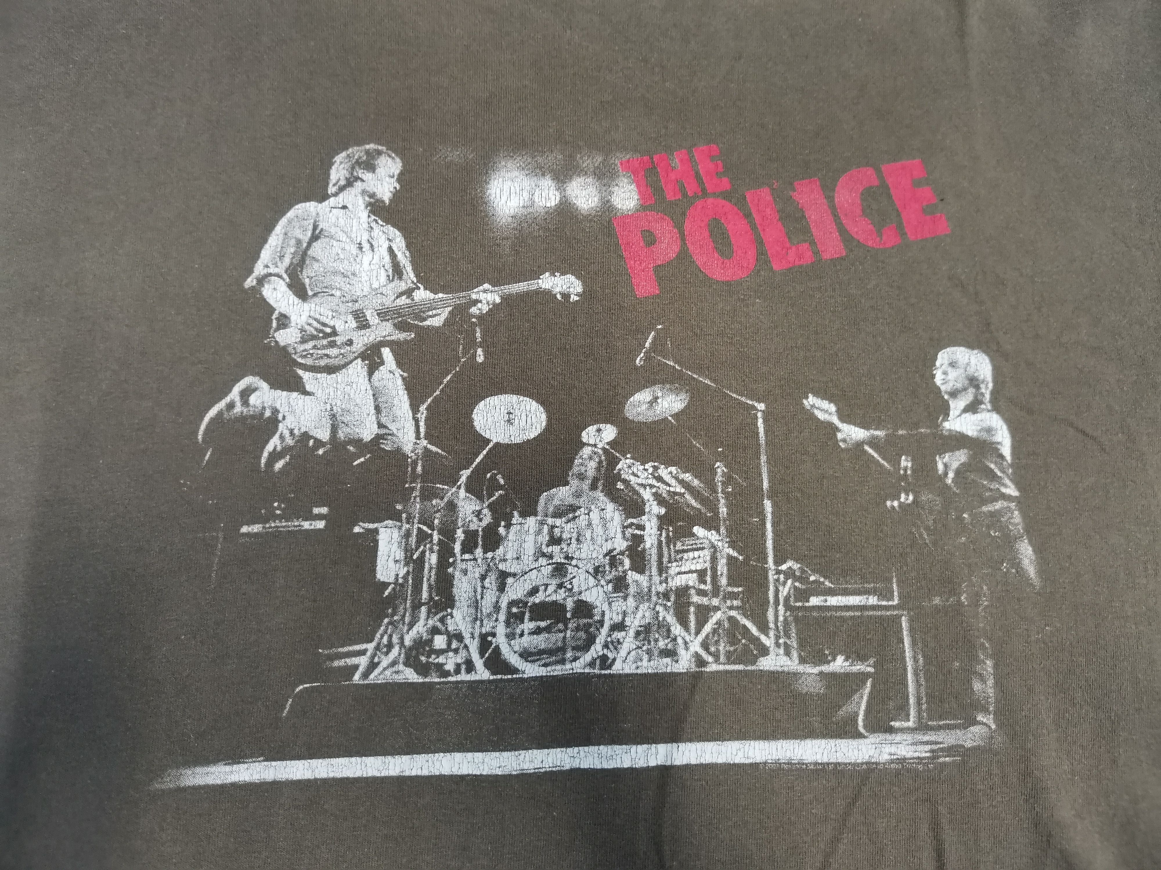 Band Tees Vintage The Police Band Tee Tour Morrissey Rock Britt Pop Size US XXL / EU 58 / 5 - 1 Thumbnail