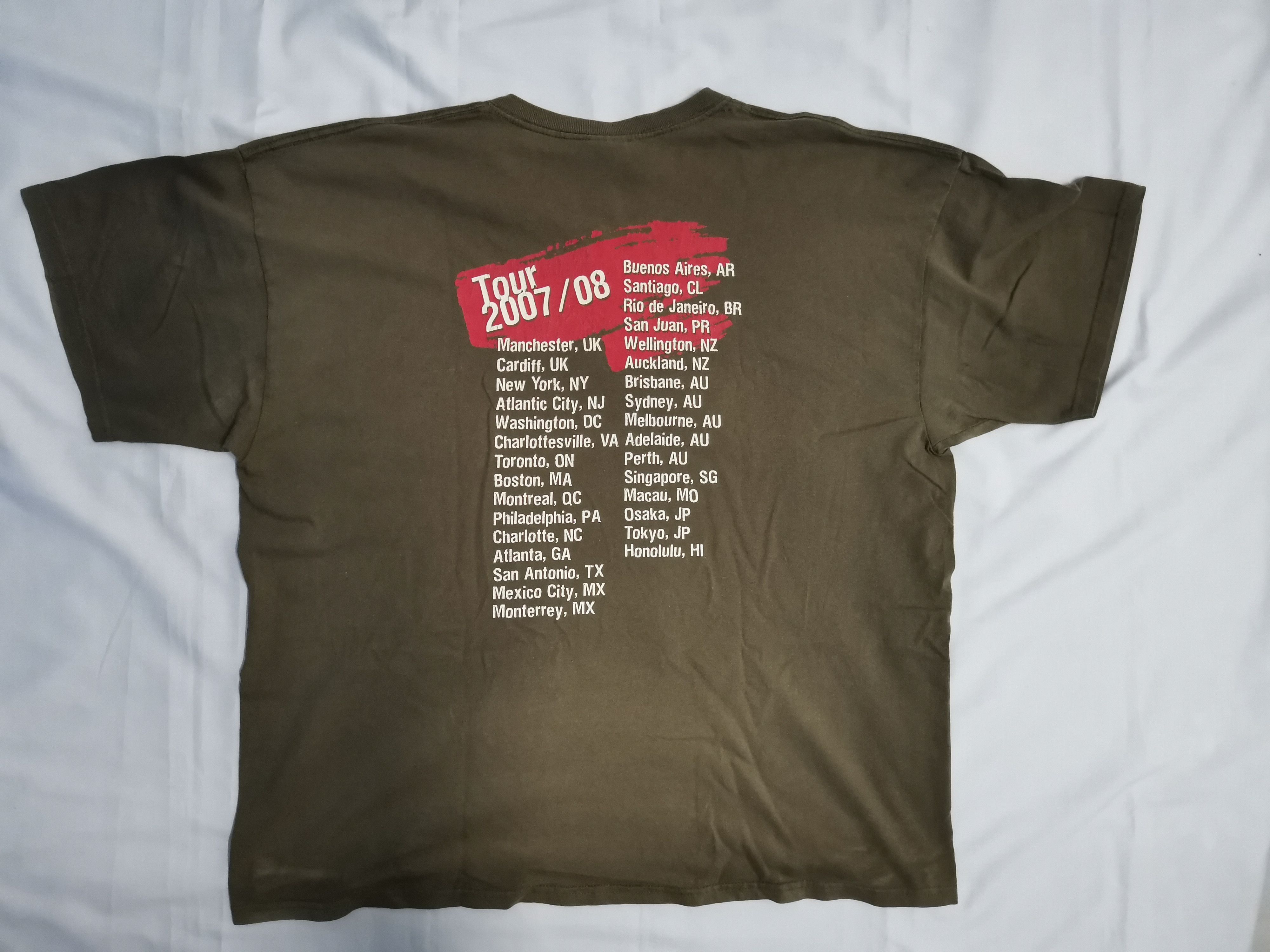Band Tees Vintage The Police Band Tee Tour Morrissey Rock Britt Pop Size US XXL / EU 58 / 5 - 3 Thumbnail