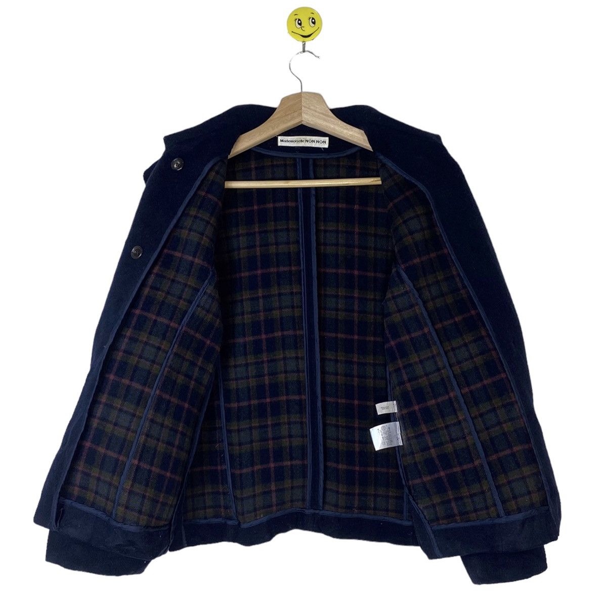 Mademoiselle Non Non Vintage Mademoiselle NON NON Wool Peacoat Jacket Size S / US 4 / IT 40 - 5 Thumbnail