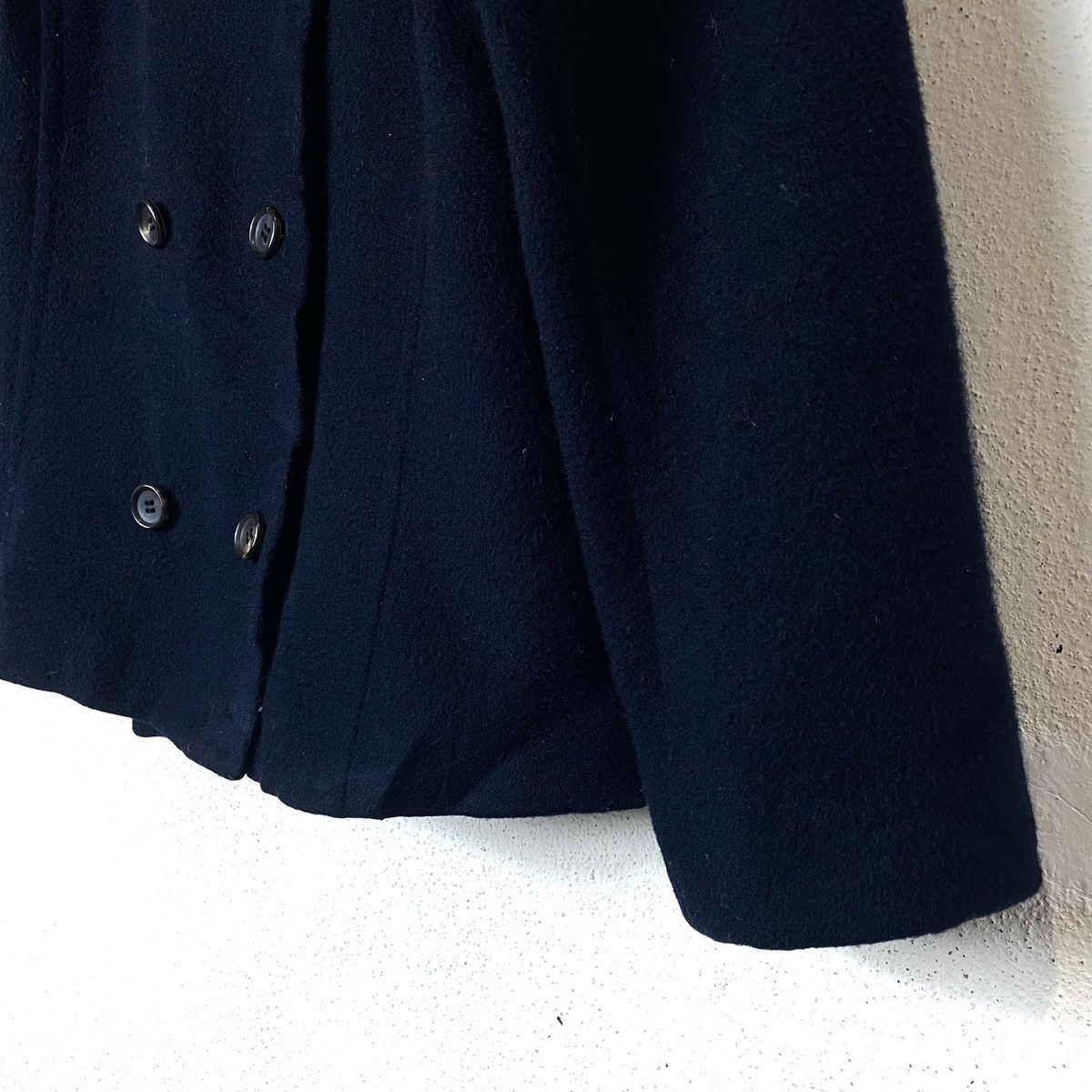 Mademoiselle Non Non Vintage Mademoiselle NON NON Wool Peacoat Jacket Size S / US 4 / IT 40 - 2 Thumbnail