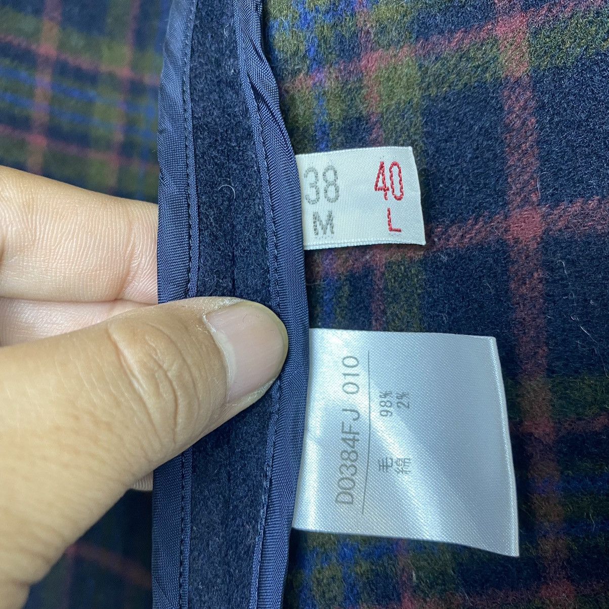 Mademoiselle Non Non Vintage Mademoiselle NON NON Wool Peacoat Jacket Size S / US 4 / IT 40 - 7 Thumbnail