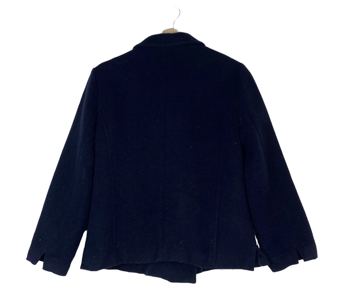 Mademoiselle Non Non Vintage Mademoiselle NON NON Wool Peacoat Jacket Size S / US 4 / IT 40 - 3 Thumbnail