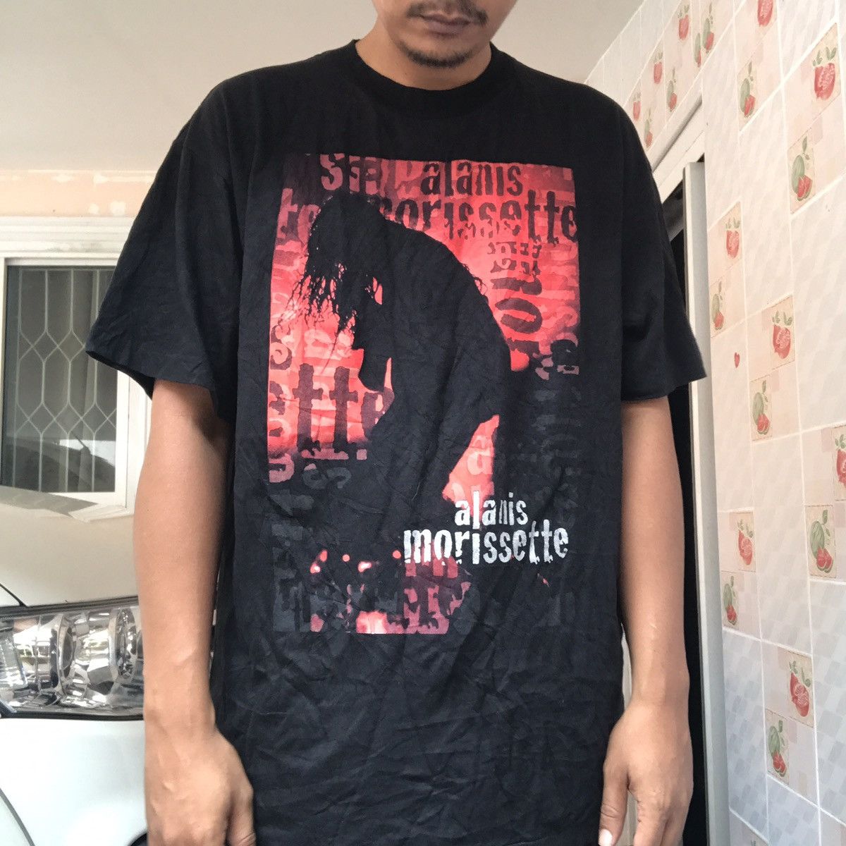 Band Tees × Vintage Vintage Alanis Morrissette 1996 Single Stitch Tour Size US XL / EU 56 / 4 - 1 Thumbnail