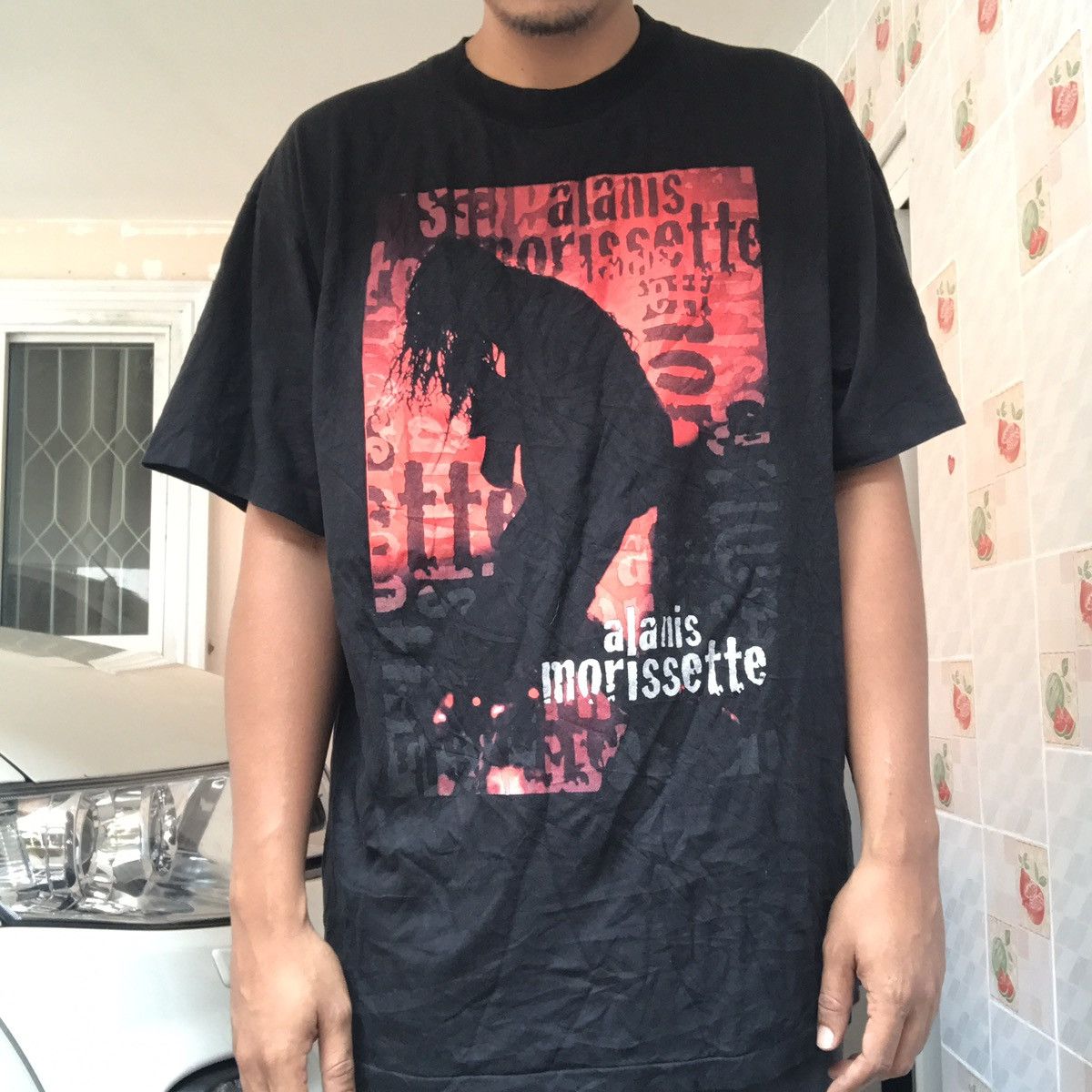 Band Tees × Vintage Vintage Alanis Morrissette 1996 Single Stitch Tour Size US XL / EU 56 / 4 - 2 Thumbnail