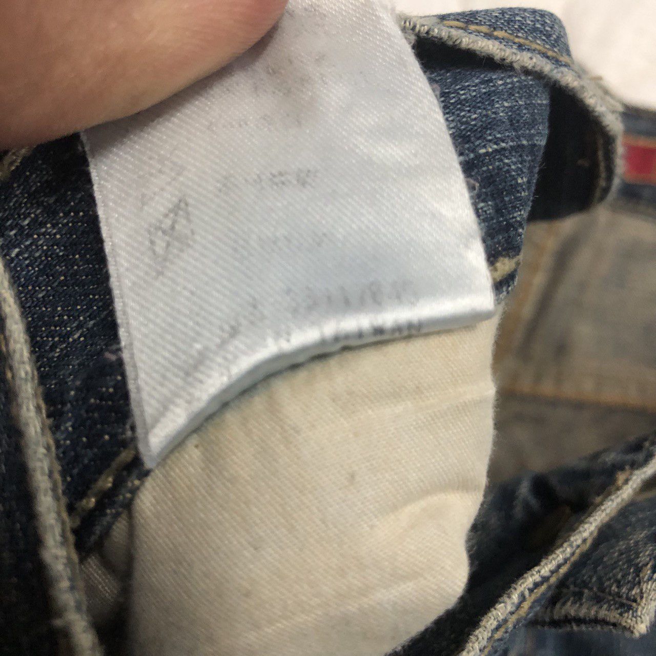 Carhartt × RIFLE × Vintage Italy Designer Rifle Double Knee Jeans Size US 32 / EU 48 - 10 Thumbnail