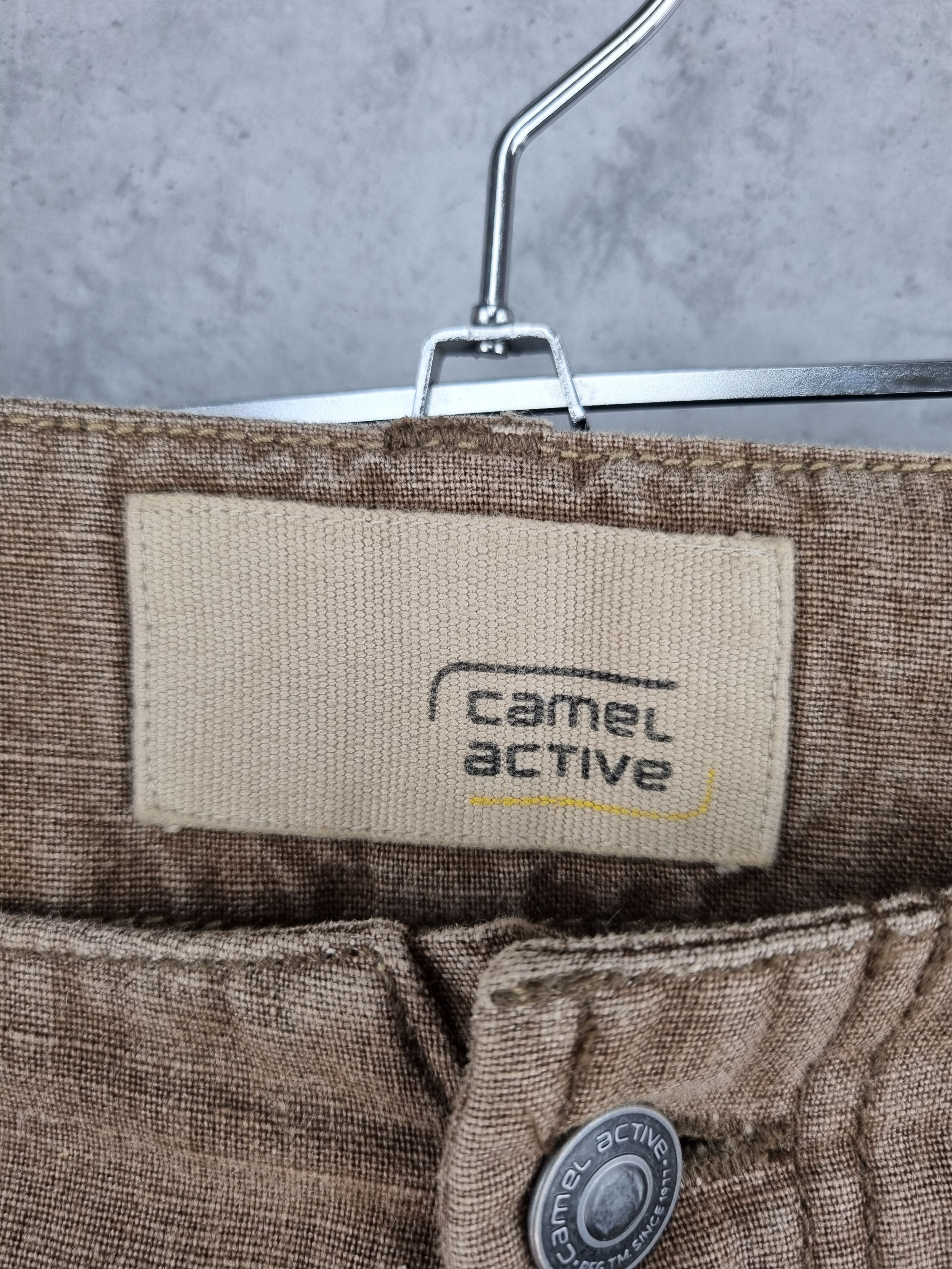 Camel Rare CAMEL Adventure Brown Double Knee Cargo Pants Vintage Size US 34 / EU 50 - 7 Thumbnail
