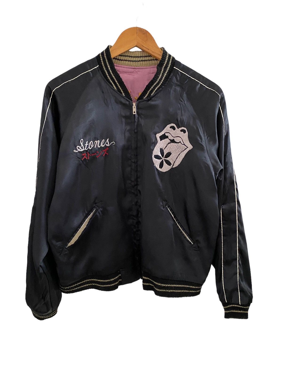 The Rolling Stones Vintage The Rolling Stone TOYO SUKAJAN Reversible jacket Size US M / EU 48-50 / 2 - 2 Thumbnail