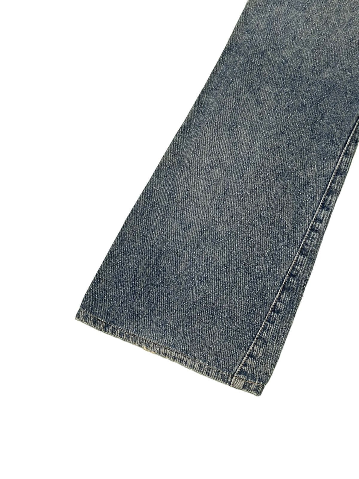 Japanese Brand Flare Jeans Vtg Wrangler Distress Denim Boot Cut 4🟦9 Size US 32 / EU 48 - 16 Thumbnail