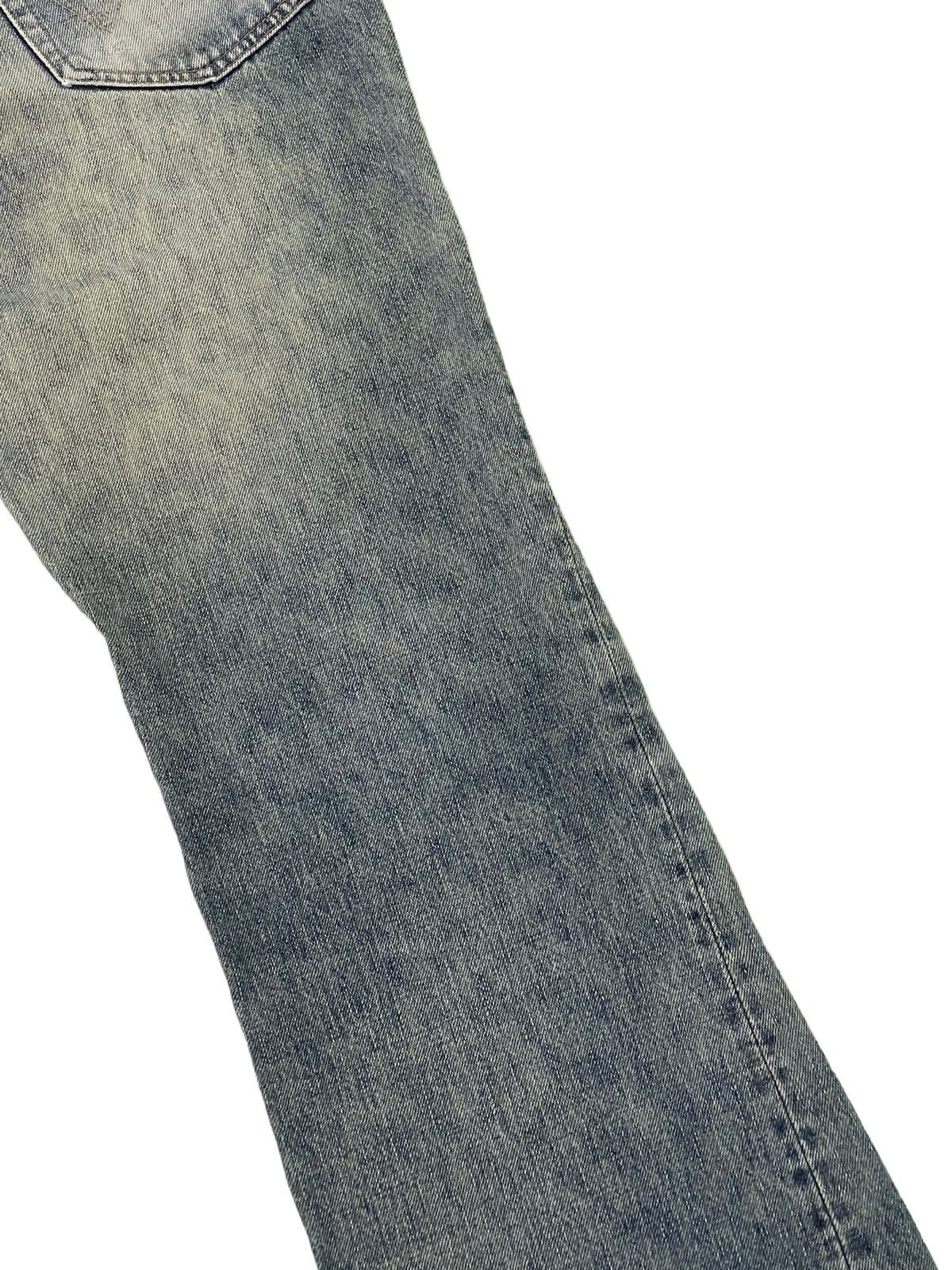 Japanese Brand Flare Jeans Vtg Wrangler Distress Denim Boot Cut 4🟦9 Size US 32 / EU 48 - 18 Thumbnail