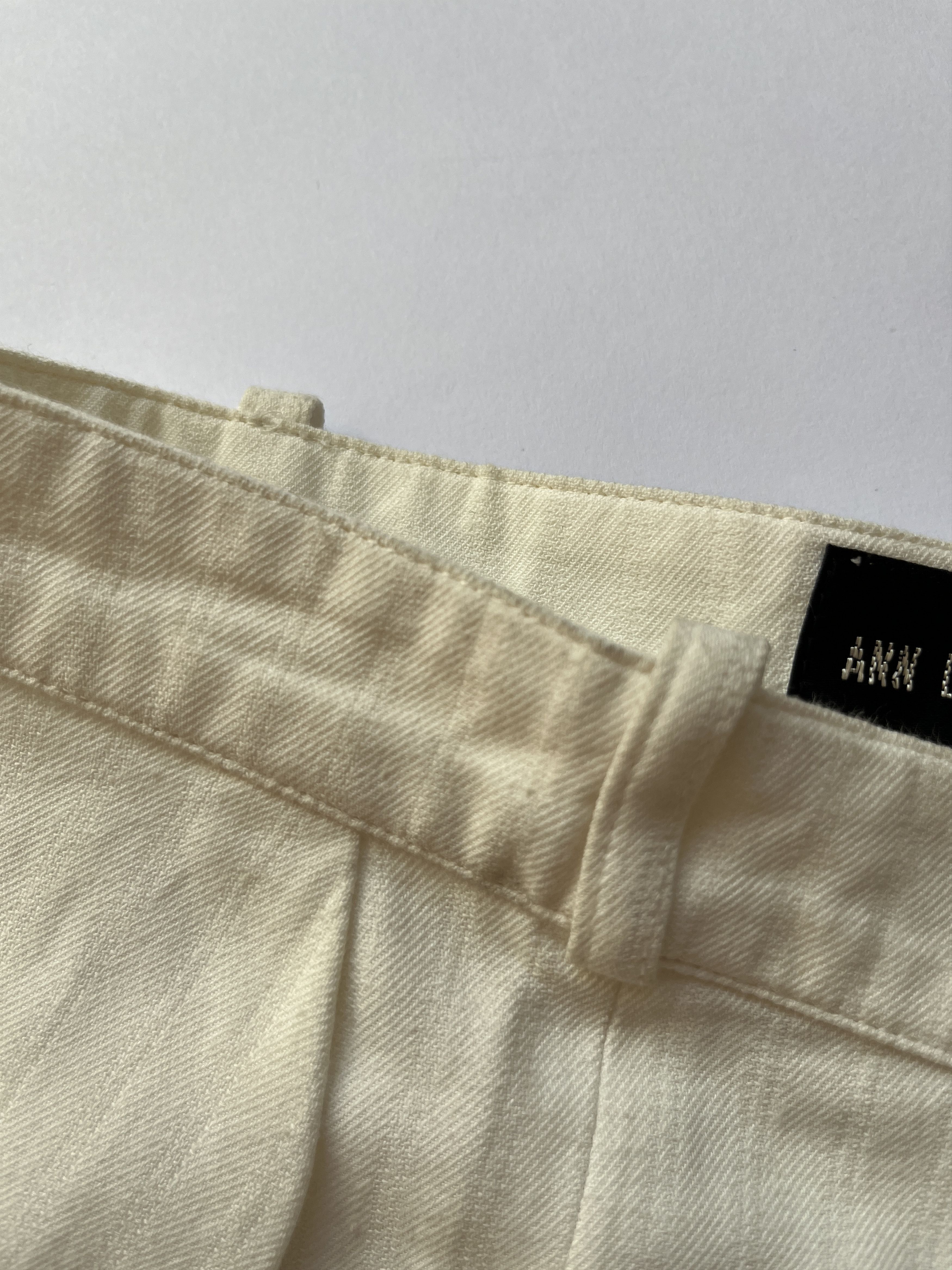 Ann Demeulemeester ⚡️QUICK SALE⚡️Ann Demeulemeester Cream Trousers Pants Size 26" / US 2 / IT 38 - 6 Thumbnail