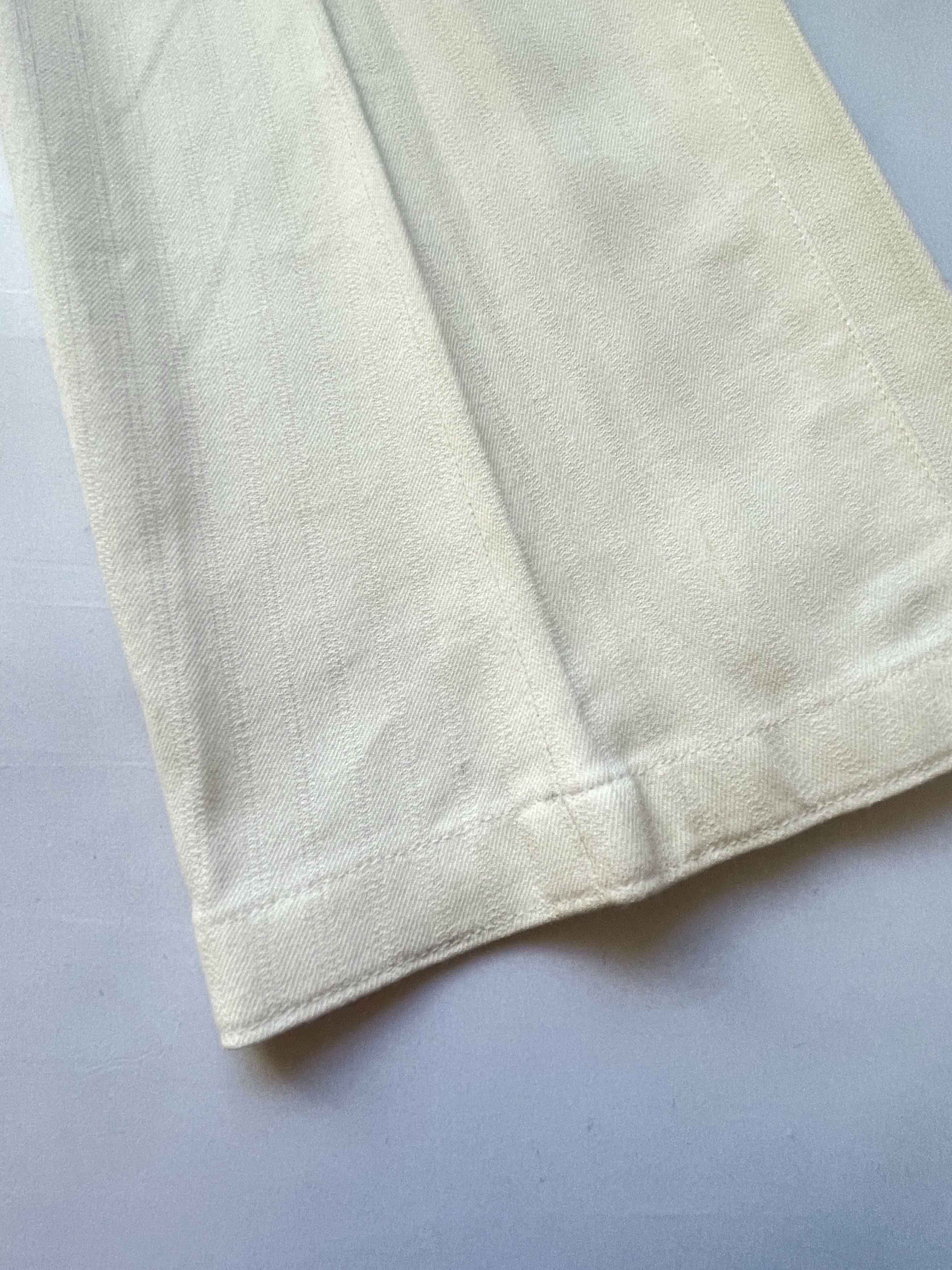 Ann Demeulemeester ⚡️QUICK SALE⚡️Ann Demeulemeester Cream Trousers Pants Size 26" / US 2 / IT 38 - 8 Thumbnail