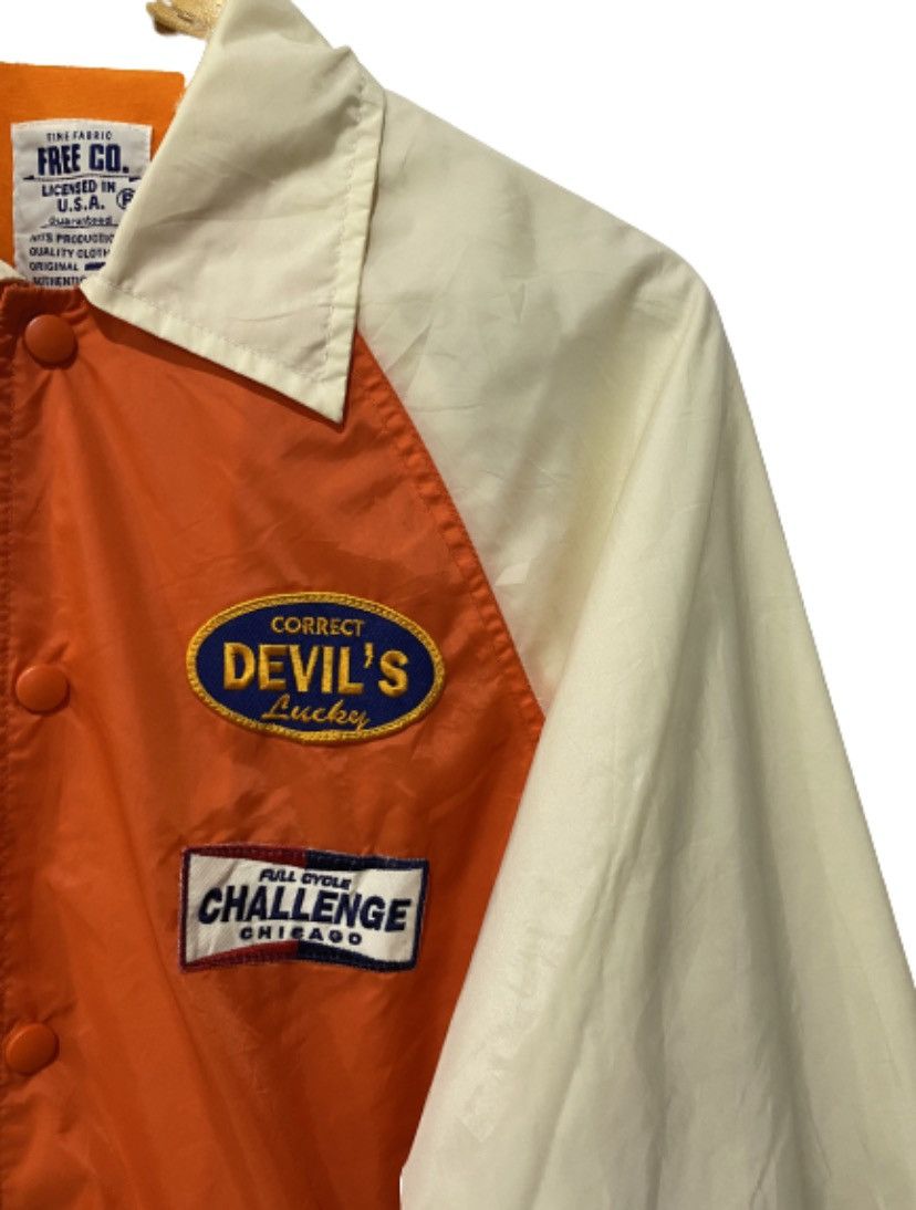 Japanese Brand × Vintage 💥delete today💥Vintage DEVIL Luckey cycle Chicago Jacket Size US L / EU 52-54 / 3 - 2 Thumbnail