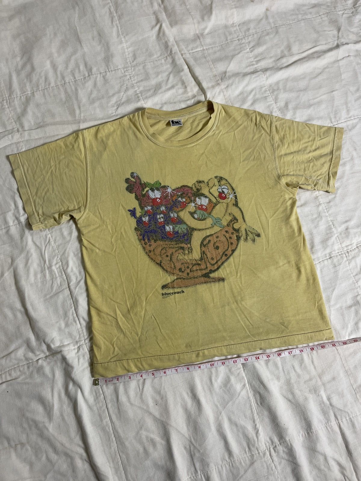 LQQK Studio × Noah 2018 Bluecouch fruit bowl guest artist airbrush tee Size US M / EU 48-50 / 2 - 6 Thumbnail