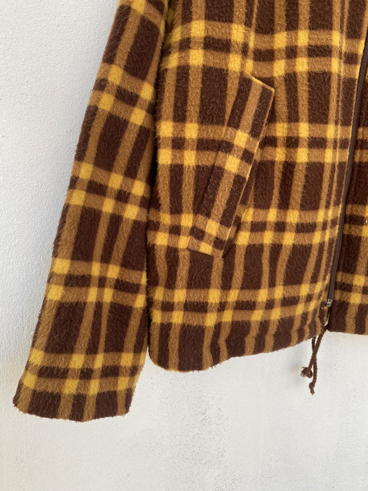 Japanese Brand WAVE RIDER FLEECE FLANNEL HODDIES JACKET Size US L / EU 52-54 / 3 - 6 Thumbnail