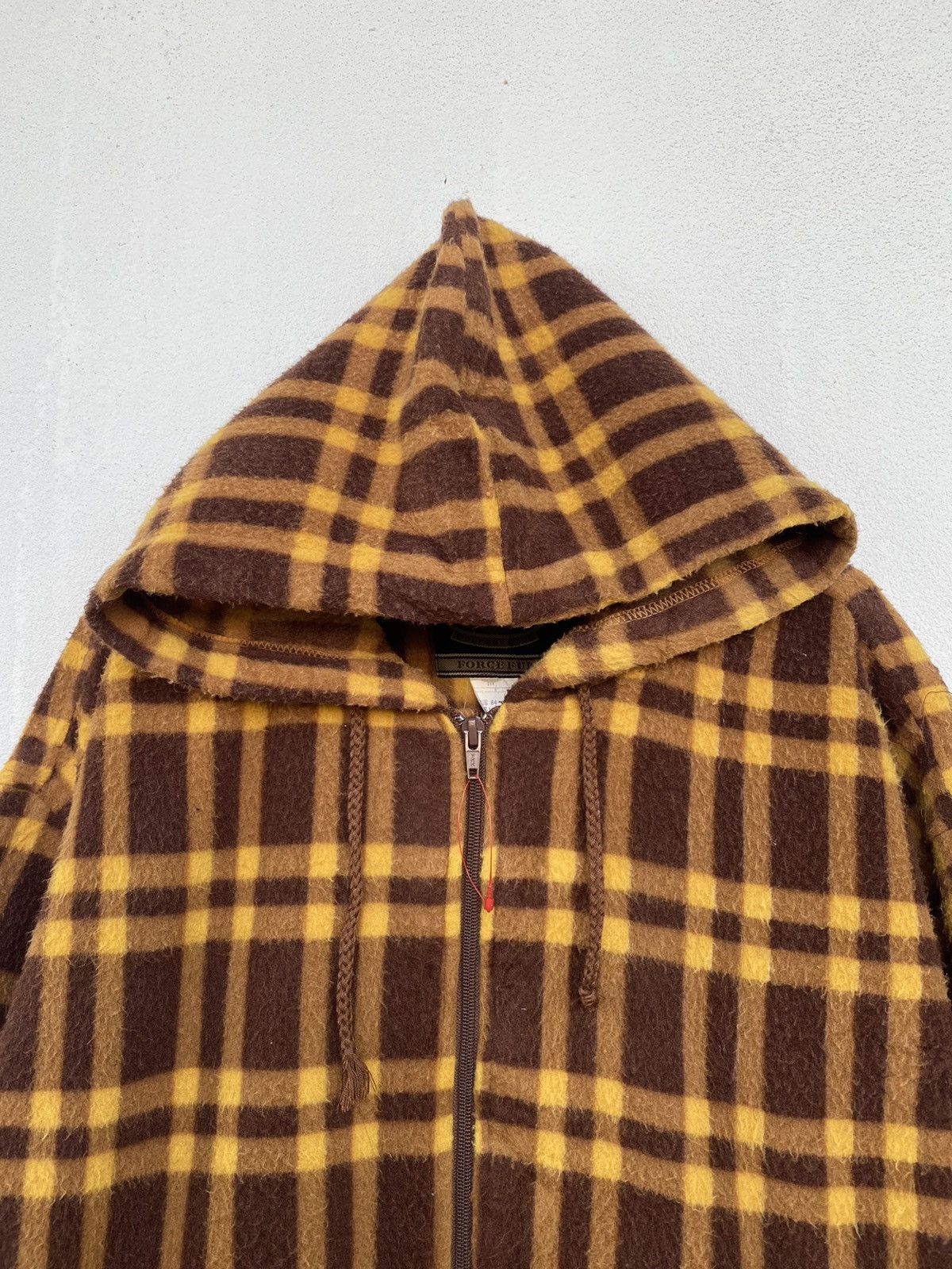 Japanese Brand WAVE RIDER FLEECE FLANNEL HODDIES JACKET Size US L / EU 52-54 / 3 - 3 Thumbnail