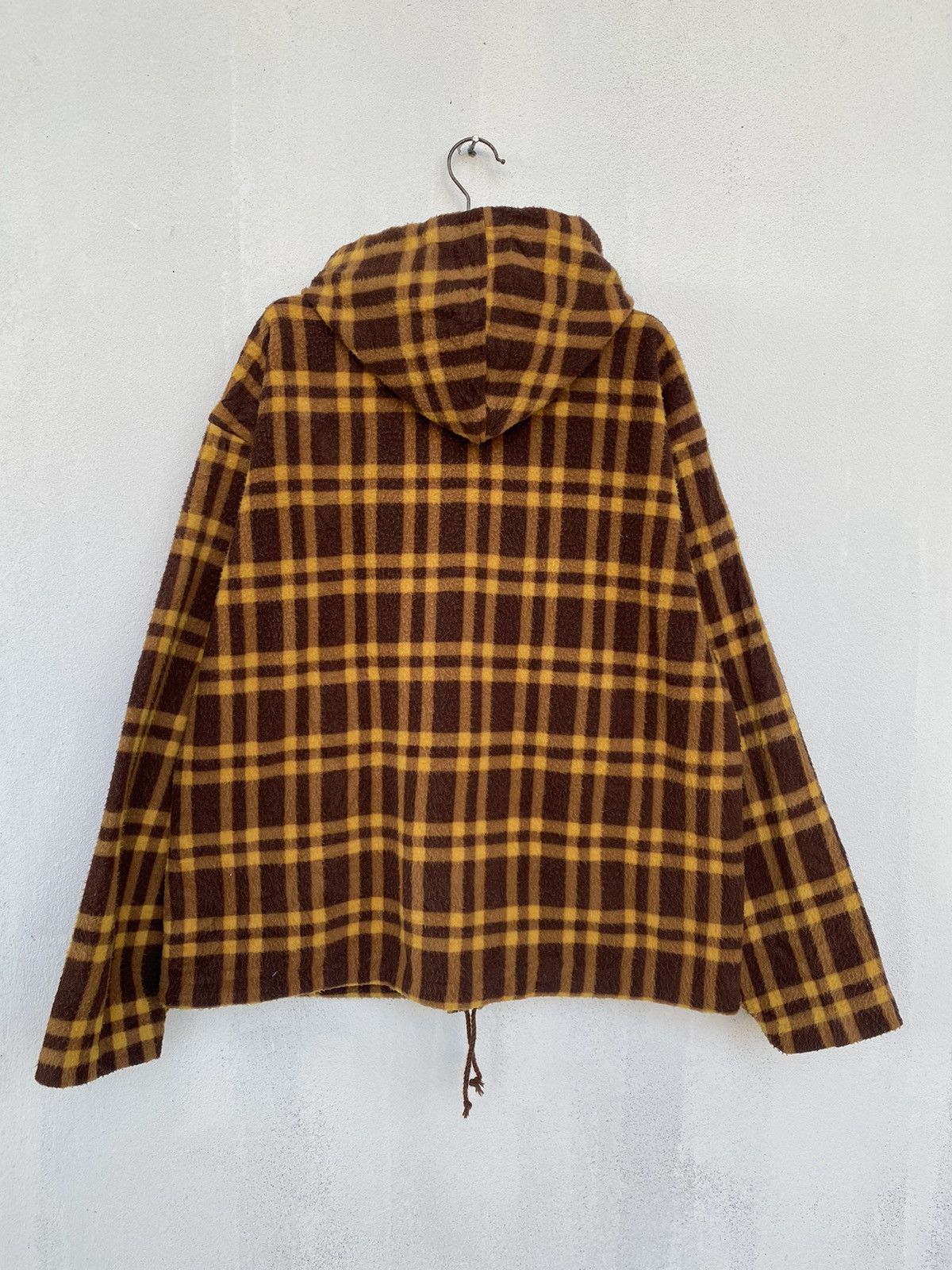 Japanese Brand WAVE RIDER FLEECE FLANNEL HODDIES JACKET Size US L / EU 52-54 / 3 - 4 Thumbnail
