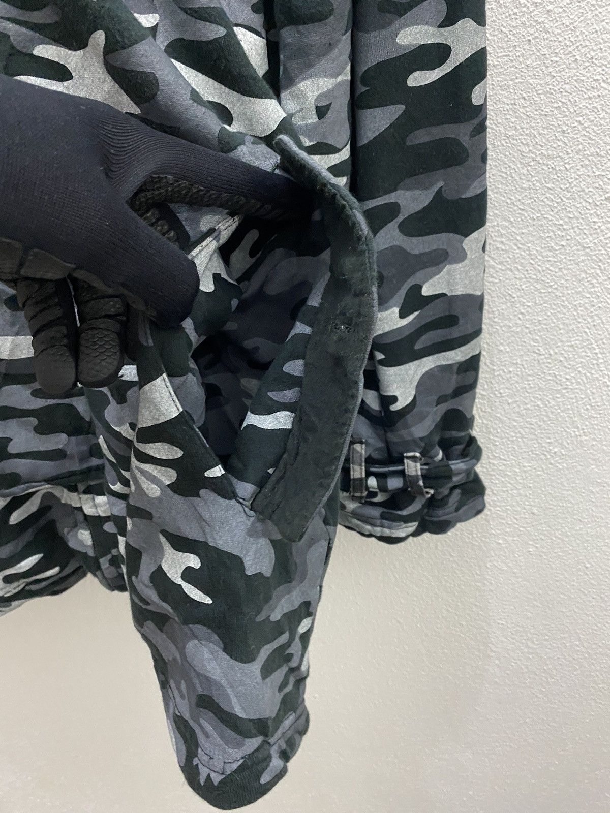 Japanese Brand BULLET NOISE AIR FORCE HODDIES ZIPPER JACKET Size US L / EU 52-54 / 3 - 10 Thumbnail