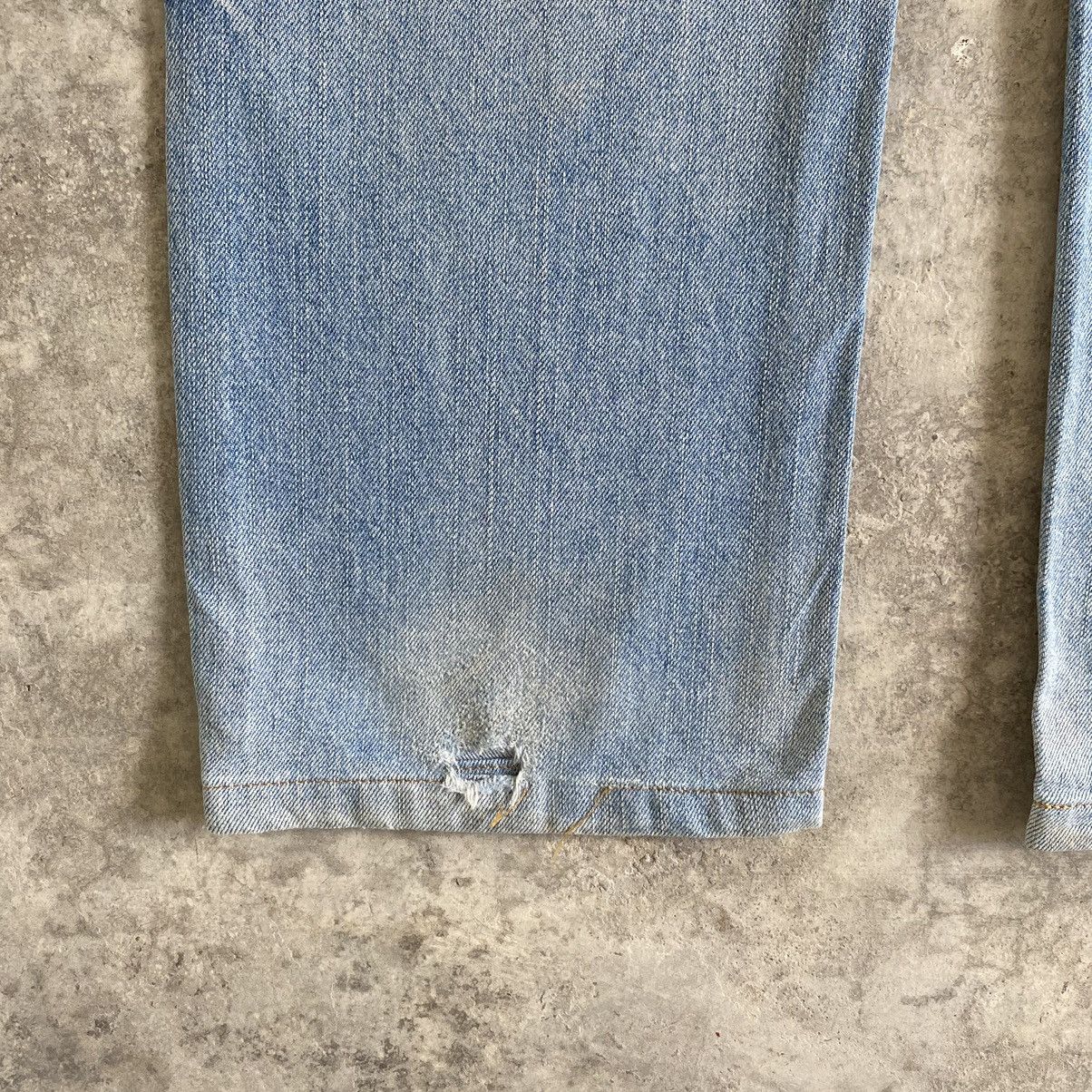 Tommy Jeans × Vintage Vintage Tommy Jeans Straight Cut Washed Blue Jeans Size US 32 / EU 48 - 5 Thumbnail