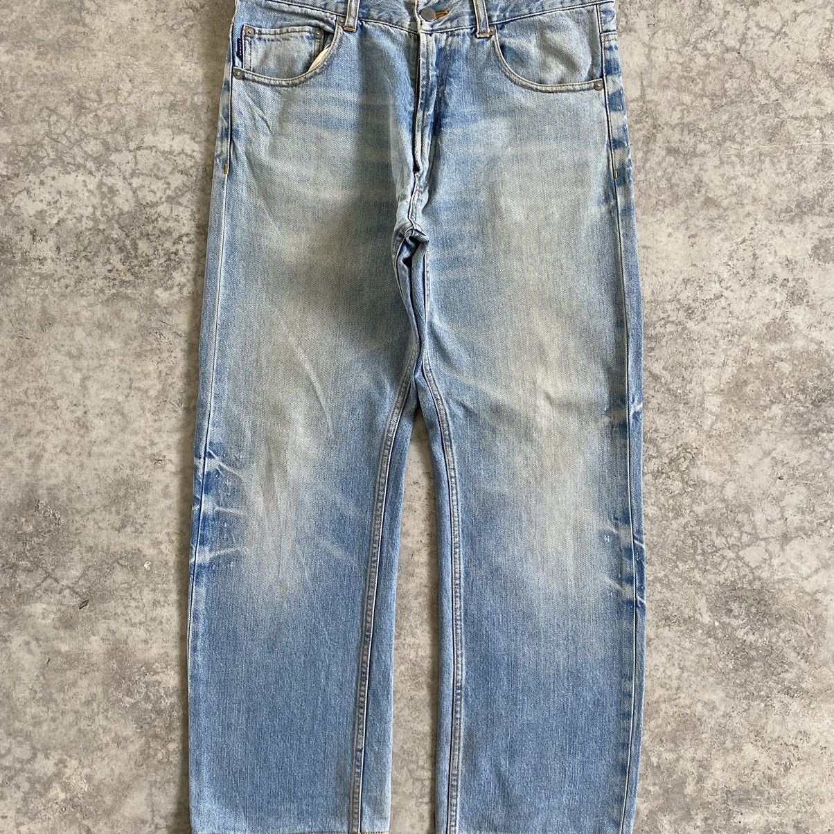 Tommy Jeans × Vintage Vintage Tommy Jeans Straight Cut Washed Blue Jeans Size US 32 / EU 48 - 12 Thumbnail