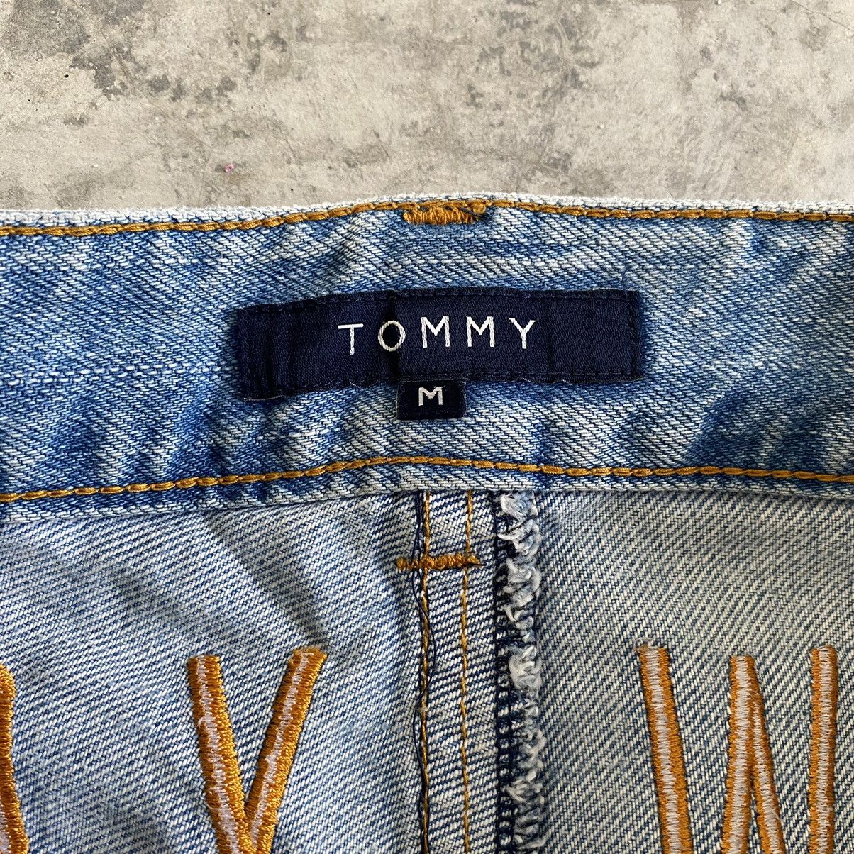 Tommy Jeans × Vintage Vintage Tommy Jeans Straight Cut Washed Blue Jeans Size US 32 / EU 48 - 17 Thumbnail