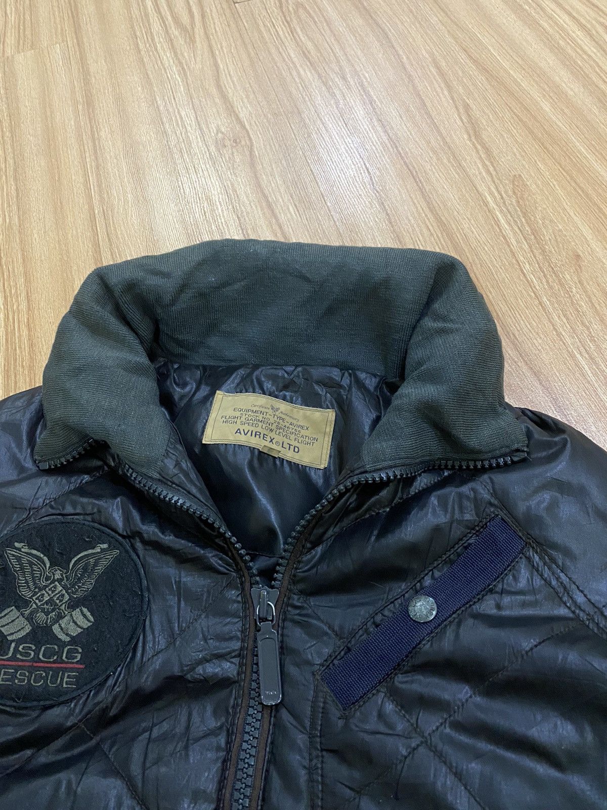 Avirex AVIREX USCG REZCUE QUILTED JACKET NICE DESIGN Size US M / EU 48-50 / 2 - 9 Thumbnail