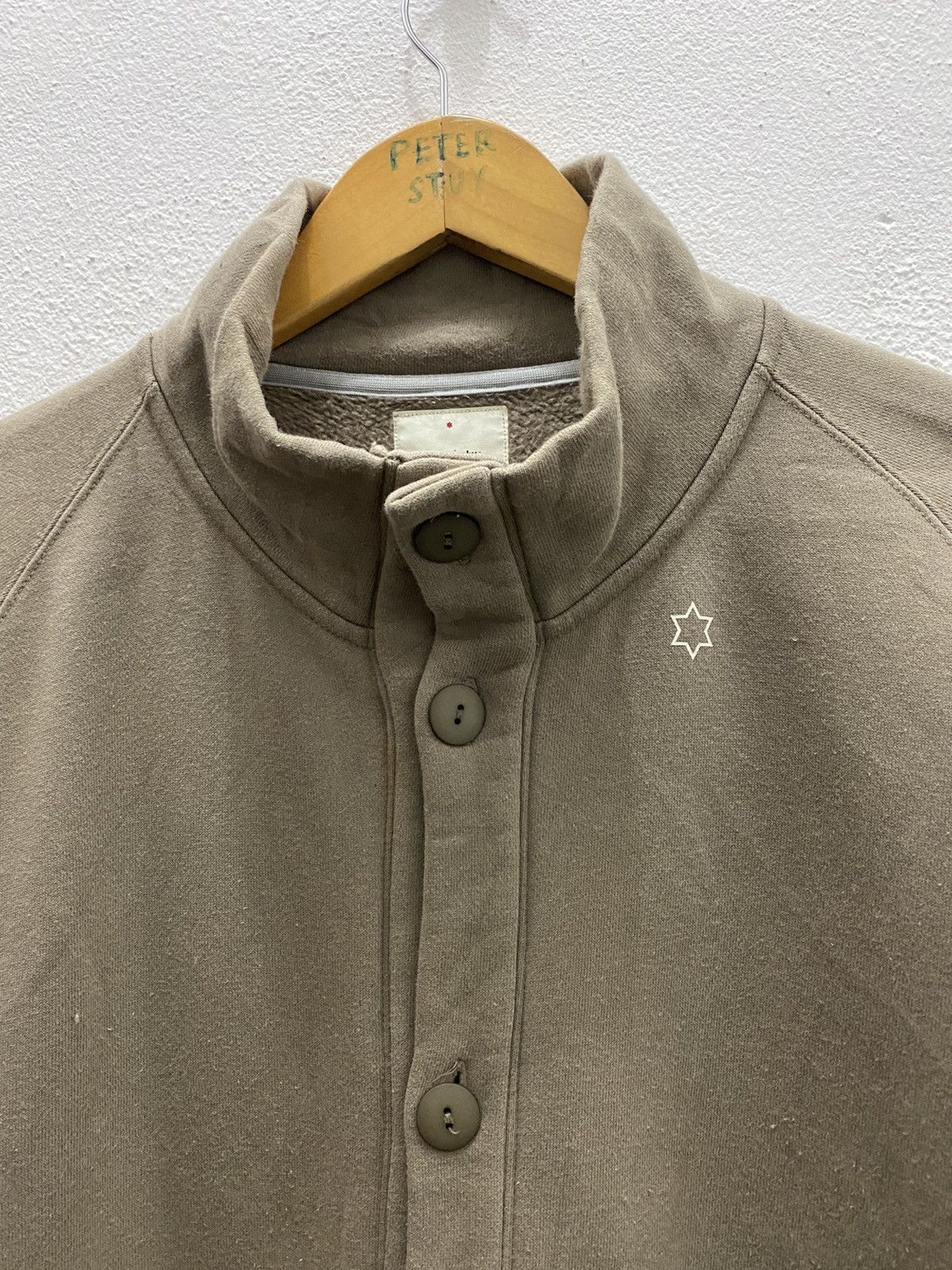 Designer × Japanese Brand Manifest Gelw Japanese Brand Button Sweater Rare Design #07 Size US M / EU 48-50 / 2 - 3 Thumbnail