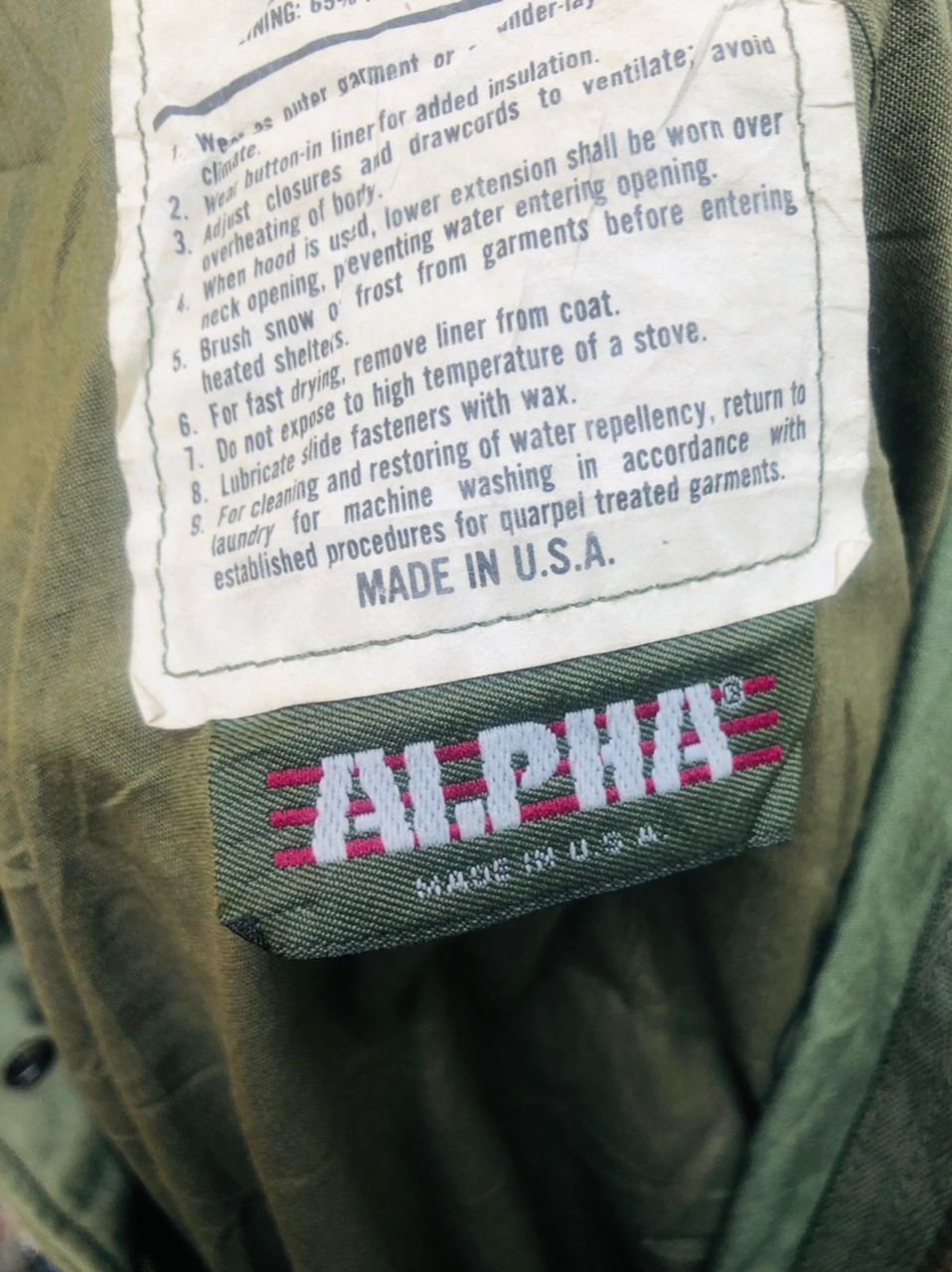 Japanese Brand × Vintage Vintage Alpha Industry 80s Japanese Desiger Fashion Style Size US XL / EU 56 / 4 - 11 Thumbnail