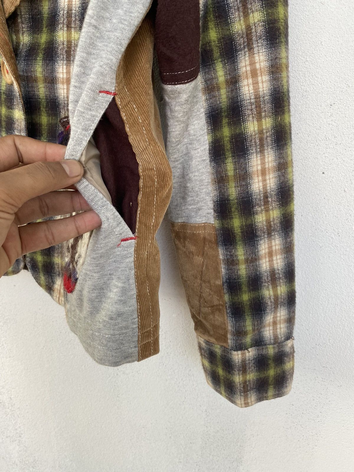Designer × Japanese Brand 🔥ARCHIVE🔥RIM LIMIT PATCH WORK NICE DESIGN JACKET Size US S / EU 44-46 / 1 - 10 Thumbnail