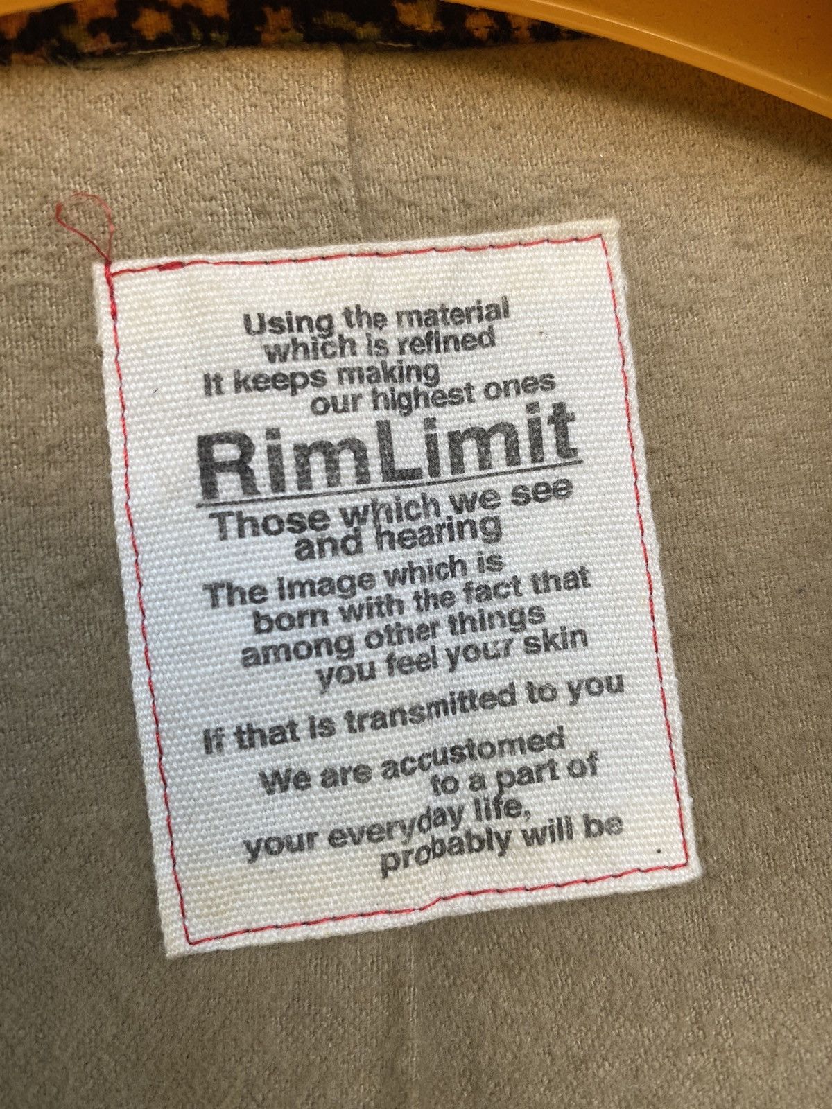 Designer × Japanese Brand 🔥ARCHIVE🔥RIM LIMIT PATCH WORK NICE DESIGN JACKET Size US S / EU 44-46 / 1 - 13 Thumbnail