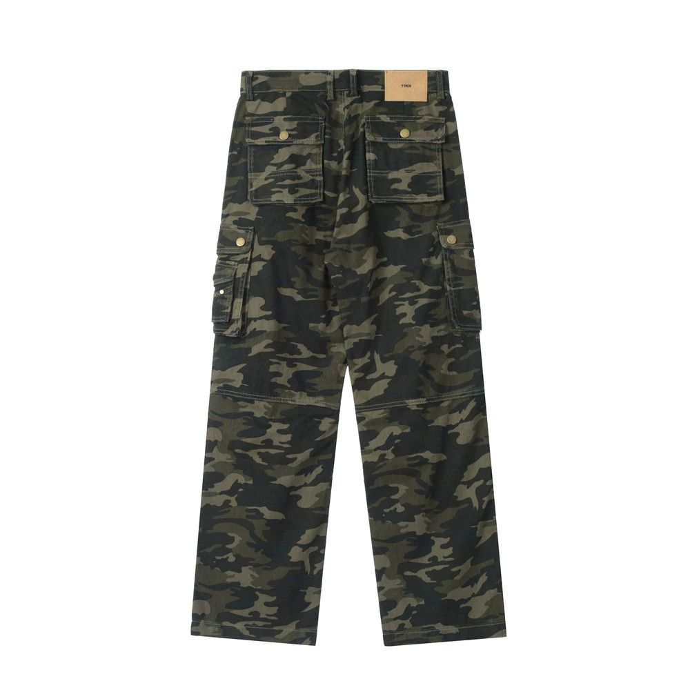 camo fade y2k cargo pants