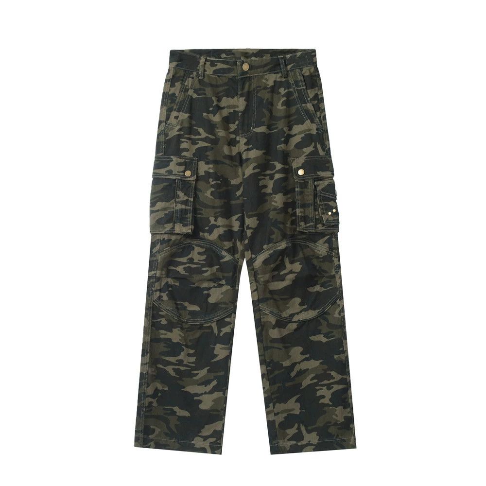 camo fade y2k cargo pants