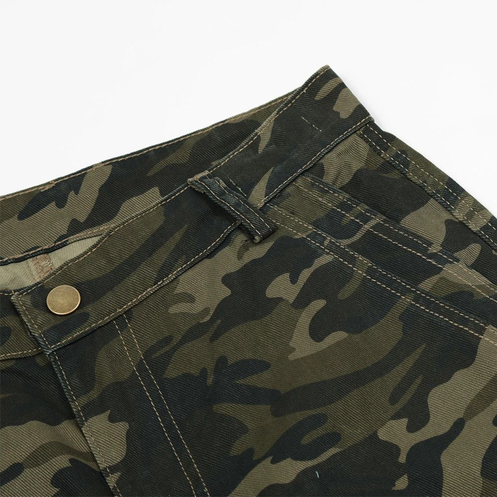camo fade y2k cargo pants