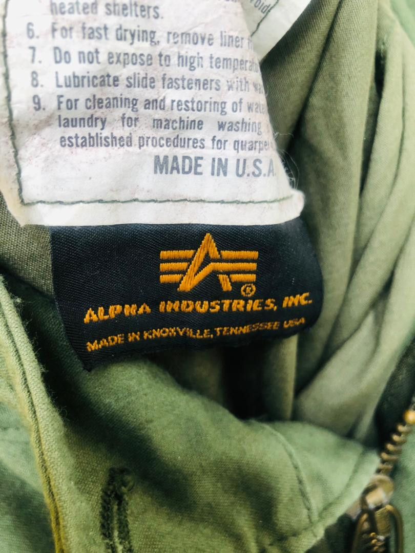 Japanese Brand × Vintage Vintage Alpha Industry 80s Japan Desiger Fashion Style Size US XL / EU 56 / 4 - 11 Thumbnail