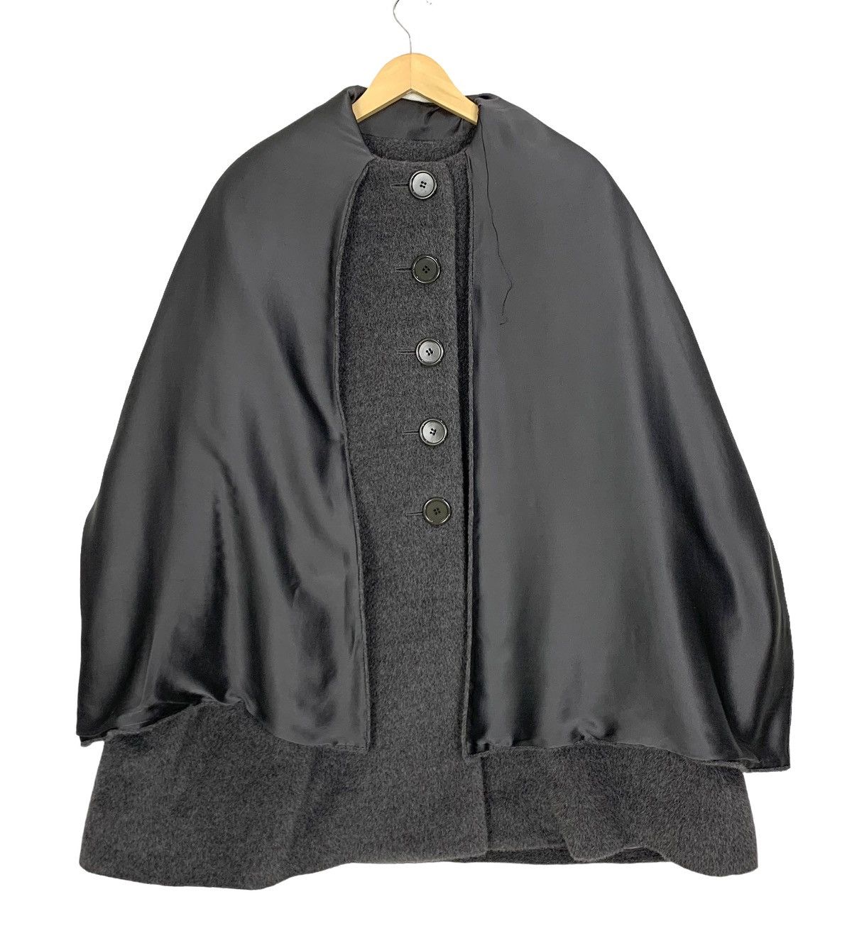 Christian Dior Monsieur Vintage 80s Christian Dior Fur Wool Over Coat Size 9 Size XL / US 12-14 / IT 48-50 - 7 Thumbnail