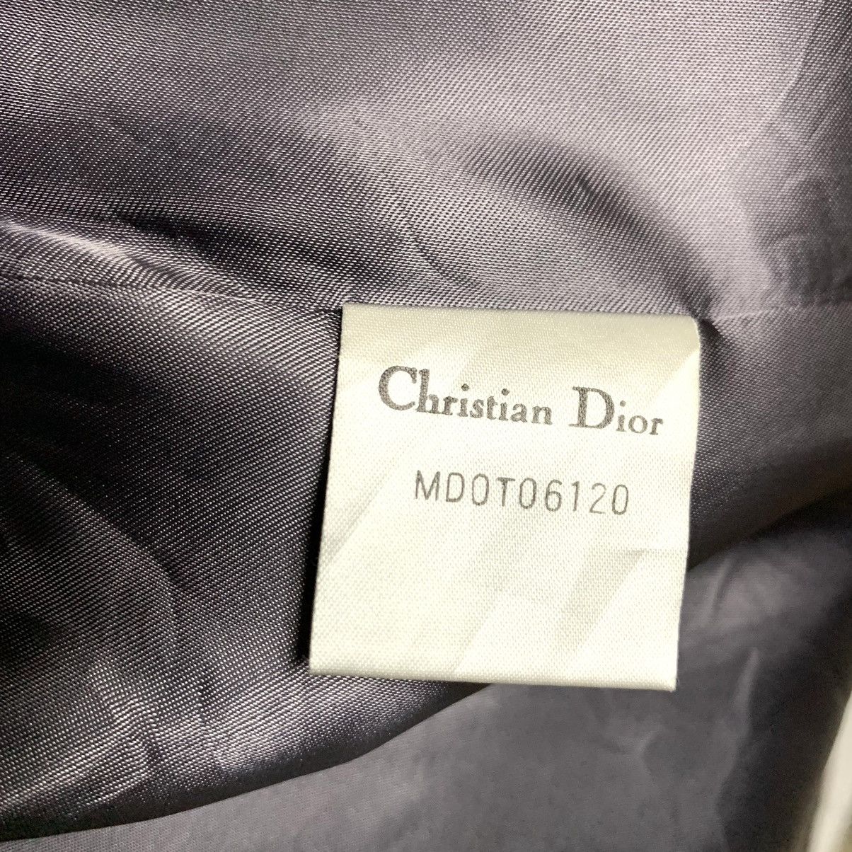 Christian Dior Monsieur Vintage 80s Christian Dior Fur Wool Over Coat Size 9 Size XL / US 12-14 / IT 48-50 - 14 Thumbnail