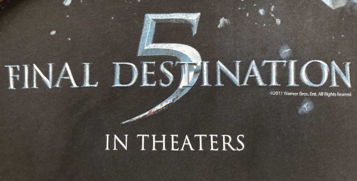 Other FINAL DESTINATION 5 SHIRT MOVIE PROMO 2011 HORROR SKULL RARE Size US S / EU 44-46 / 1 - 5 Thumbnail
