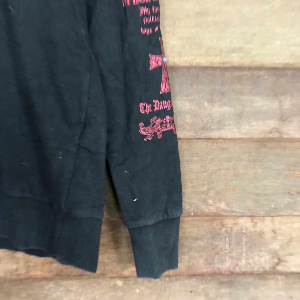 Japanese Brand Crt Navy Black like if 6 was 9 l.g.b Sweatshirt #3270 Size S / US 4 / IT 40 - 13 Thumbnail