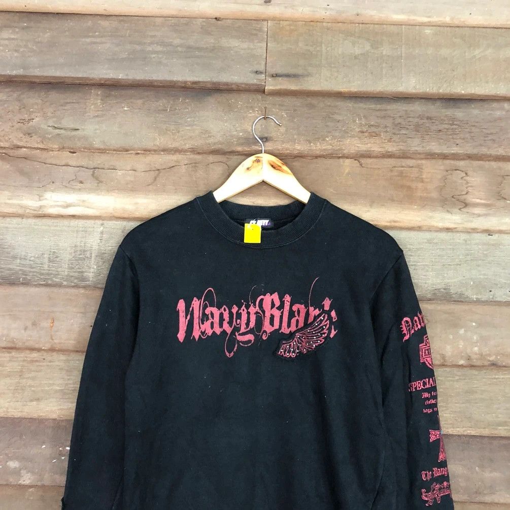 Japanese Brand Crt Navy Black like if 6 was 9 l.g.b Sweatshirt #3270 Size S / US 4 / IT 40 - 15 Thumbnail