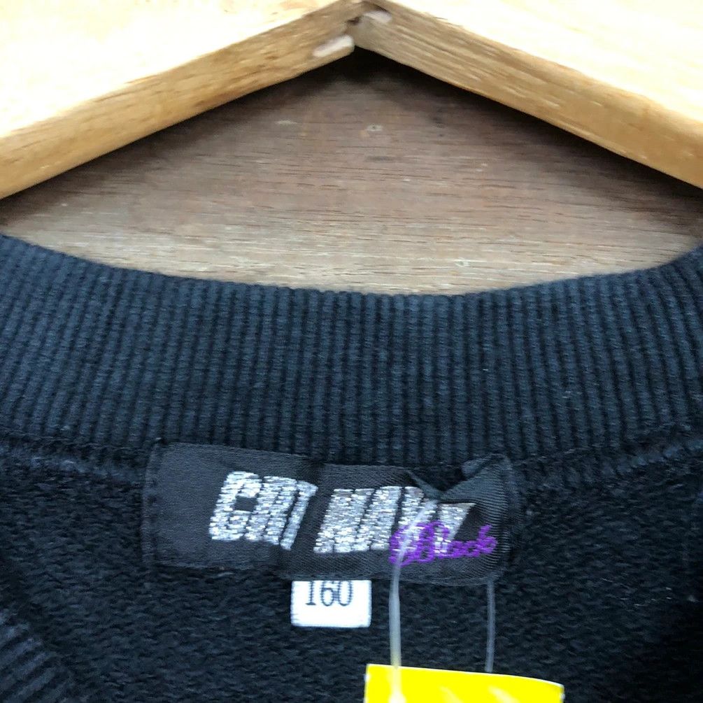 Japanese Brand Crt Navy Black like if 6 was 9 l.g.b Sweatshirt #3270 Size S / US 4 / IT 40 - 6 Thumbnail