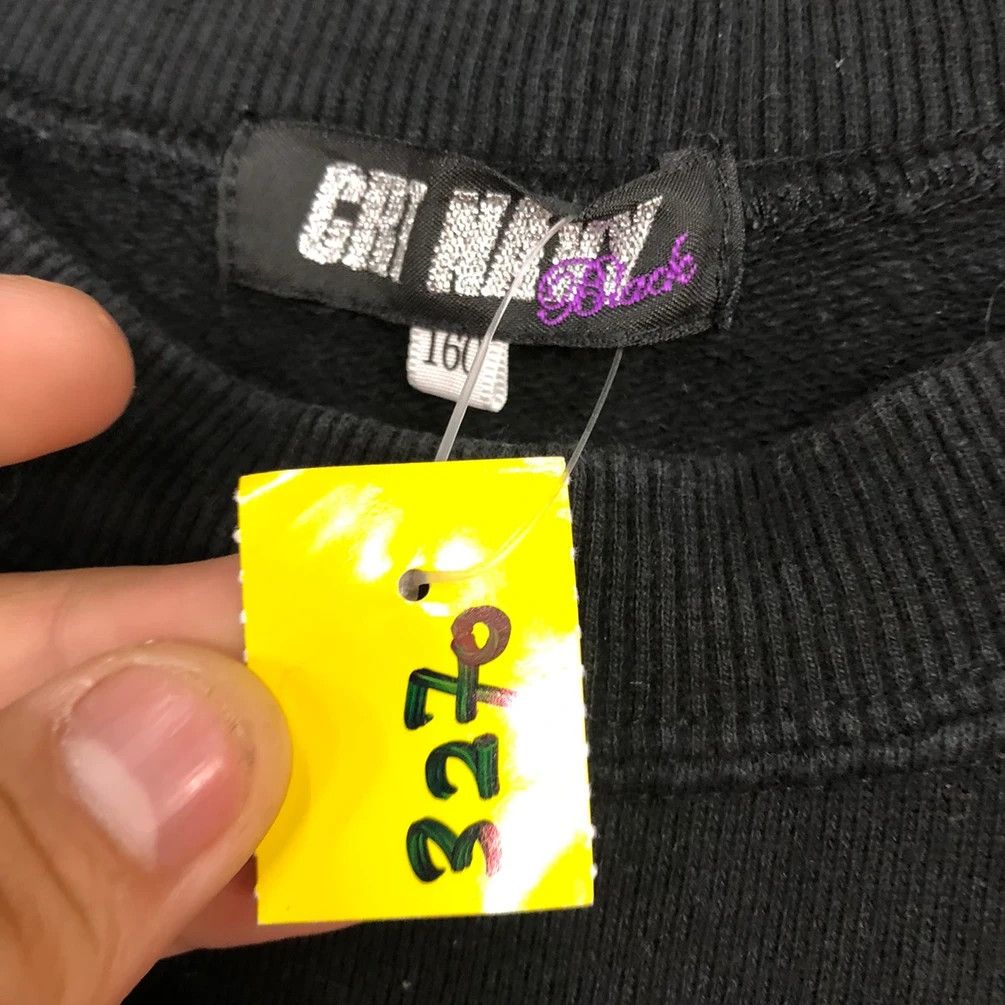 Japanese Brand Crt Navy Black like if 6 was 9 l.g.b Sweatshirt #3270 Size S / US 4 / IT 40 - 5 Thumbnail