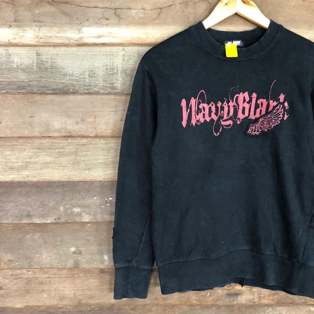 Japanese Brand Crt Navy Black like if 6 was 9 l.g.b Sweatshirt #3270 Size S / US 4 / IT 40 - 10 Thumbnail