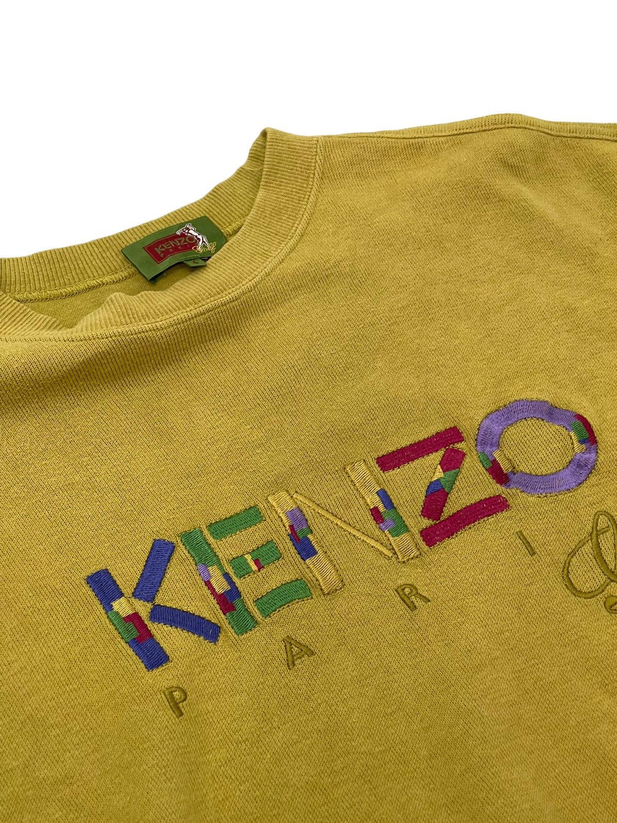 Japanese Brand Vtg Sweatshirt Kenzo Paris Embroidery 4🟩8 Size US L / EU 52-54 / 3 - 8 Thumbnail