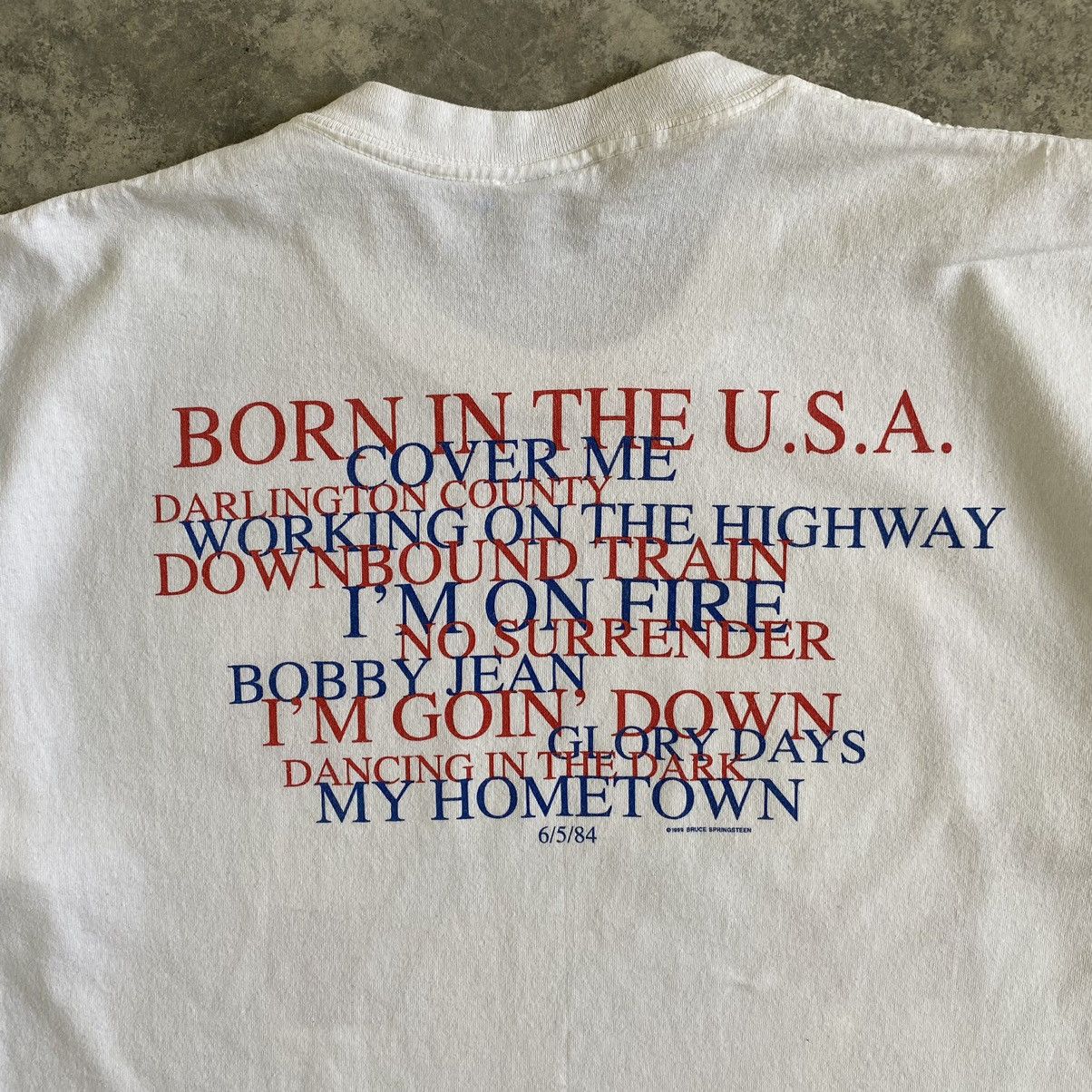 Band Tees Vintage 90’s Bruce Springsteen Promo Tour T-shirt Size US XL / EU 56 / 4 - 10 Thumbnail