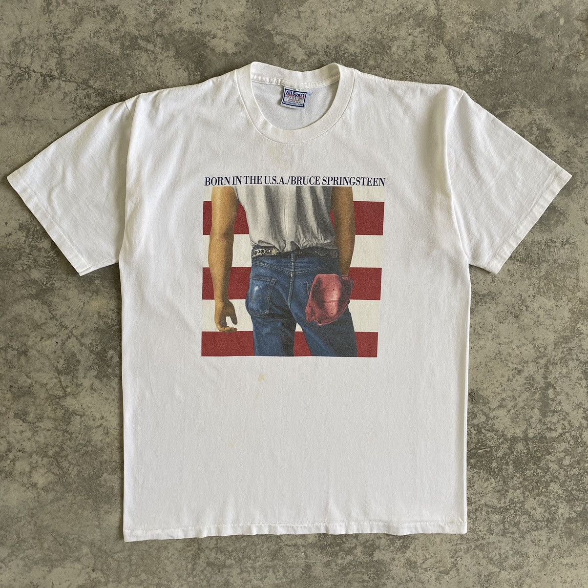 Band Tees Vintage 90’s Bruce Springsteen Promo Tour T-shirt Size US XL / EU 56 / 4 - 2 Thumbnail