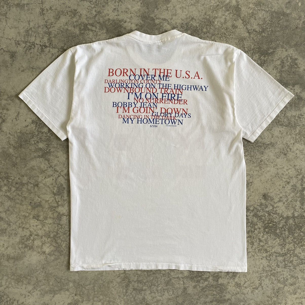 Band Tees Vintage 90’s Bruce Springsteen Promo Tour T-shirt Size US XL / EU 56 / 4 - 8 Thumbnail