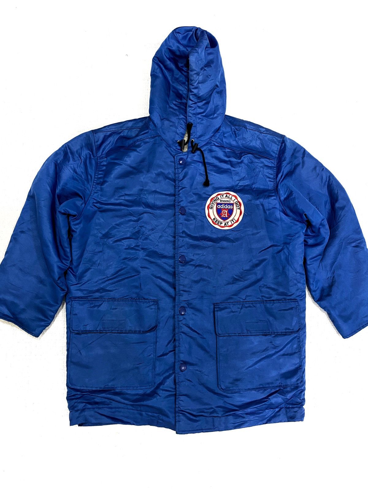 Adidas Adidas jacket Vintage Big Logo Size US L / EU 52-54 / 3 - 9 Thumbnail