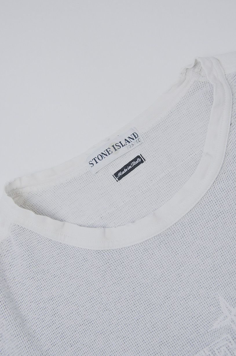 Stone Island × Vintage STONE ISLAND Embroidery Logo Sweatshirt SS 02 Size US L / EU 52-54 / 3 - 5 Thumbnail